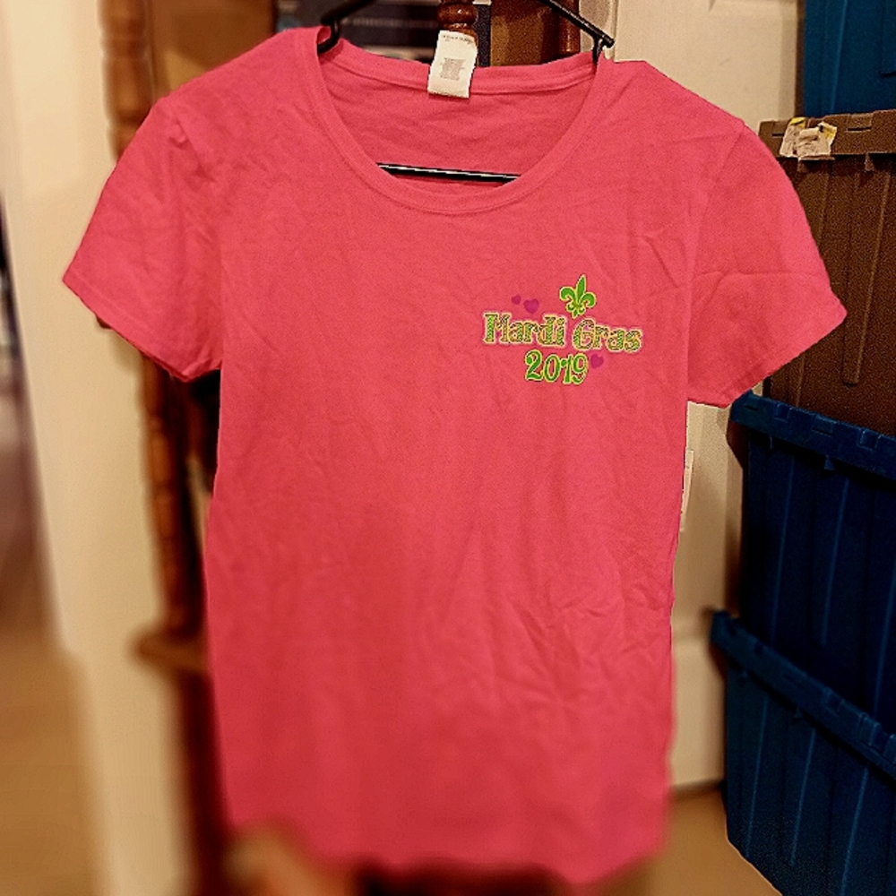 Fleurally Mardi Gras t-shirt